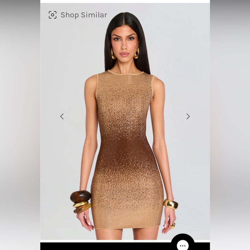 Retrofete Kenda Embellished Knit Dress